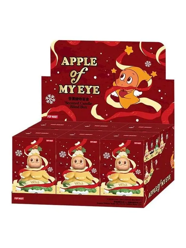Набор ароматизированных свечей Pop Mart Apple of My Eye Series (6 коробочек-сюрпризов)