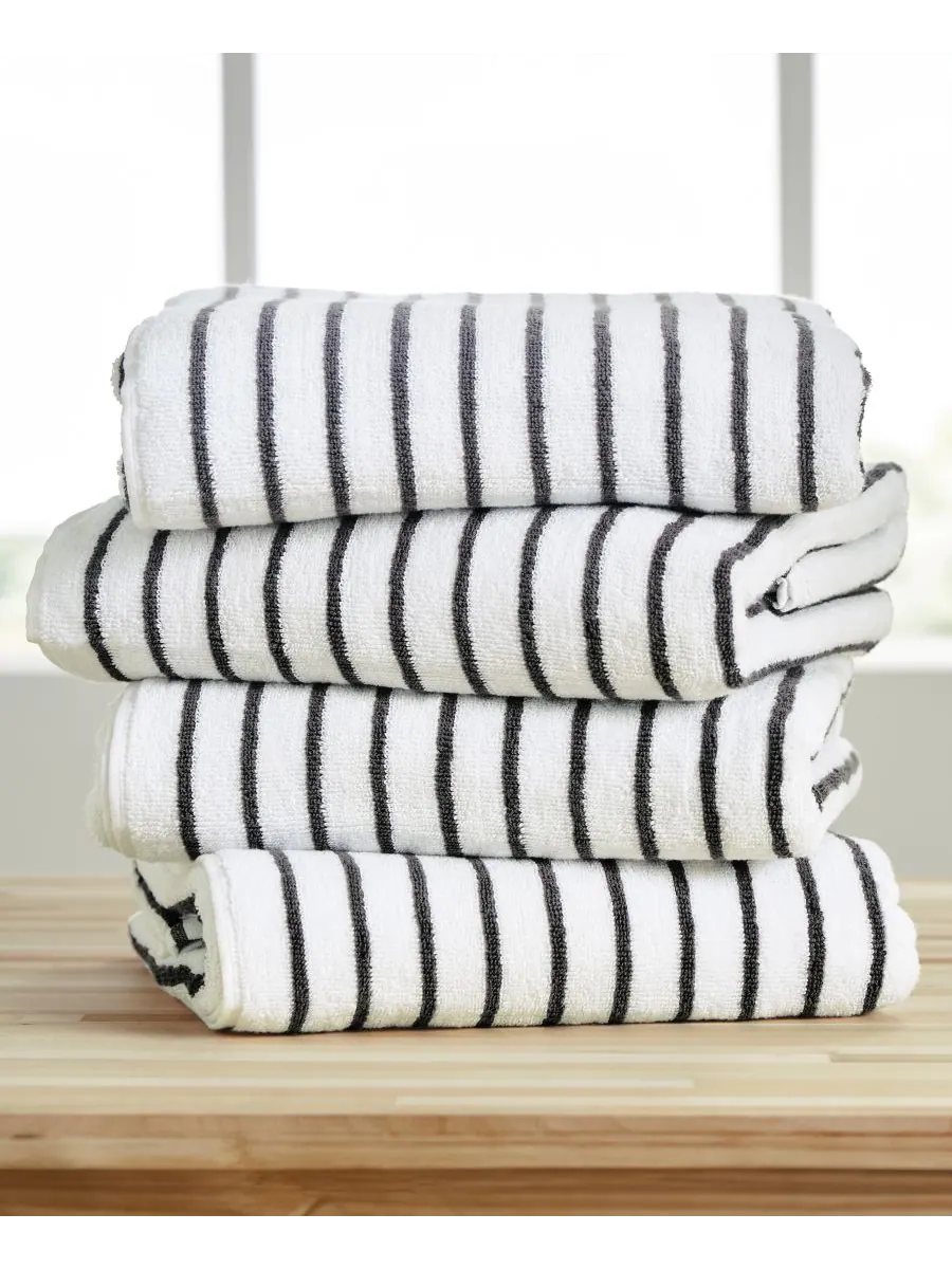 Набор хлопковых пляжных полотенец Cabana Stripe, 76,6 см x 182 см Ienjoy Home