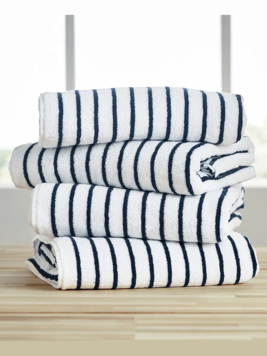 Набор хлопковых пляжных полотенец Cabana Stripe, 76,6 см x 182 см Ienjoy Home
