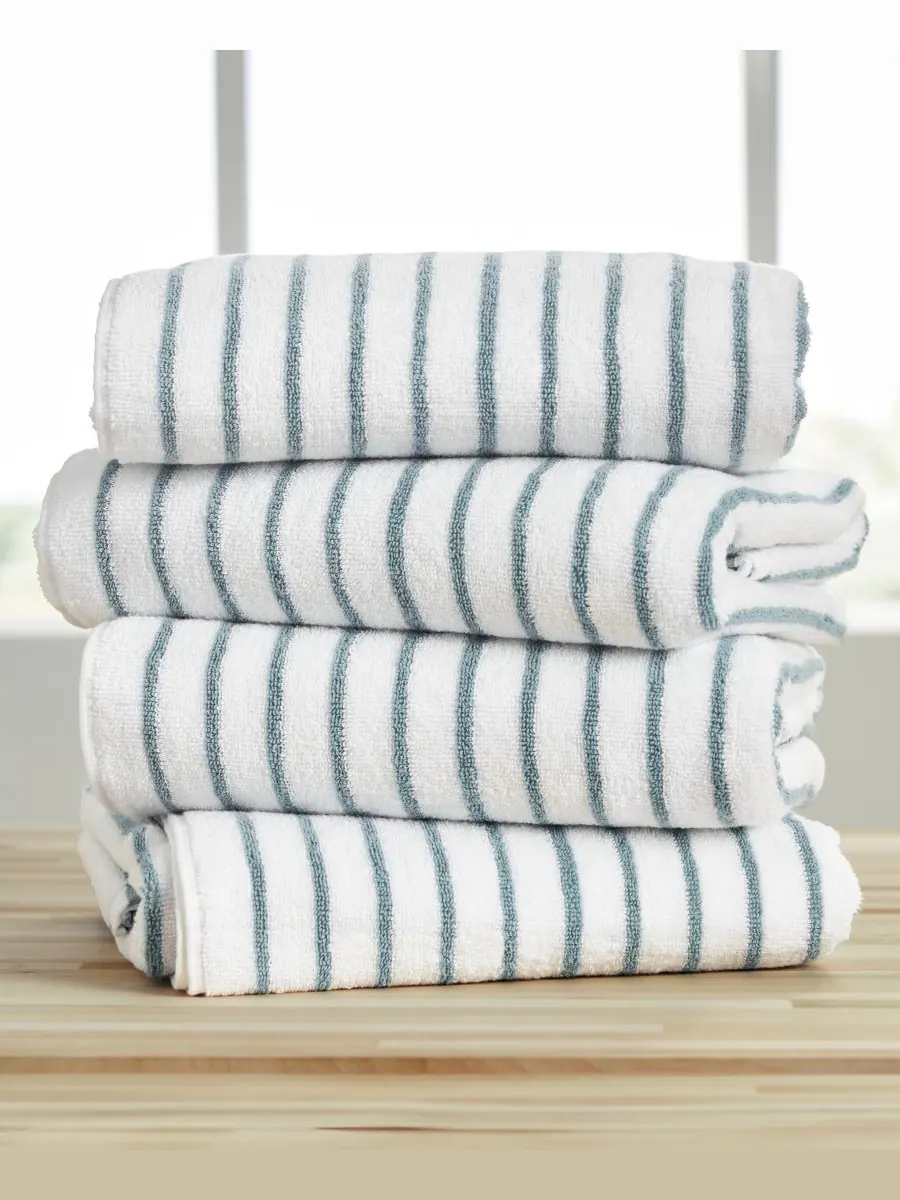 Набор хлопковых пляжных полотенец Cabana Stripe, 76,6 см x 182 см Ienjoy Home