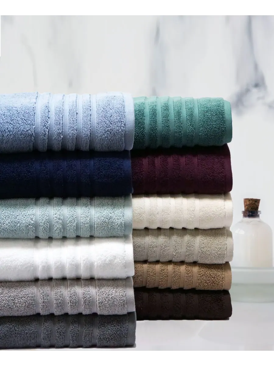 Банное полотенце Ultimate MicroCotton, 33 x 70 дюймов, Hotel Collection — изображение 7 из 7, дымчатый