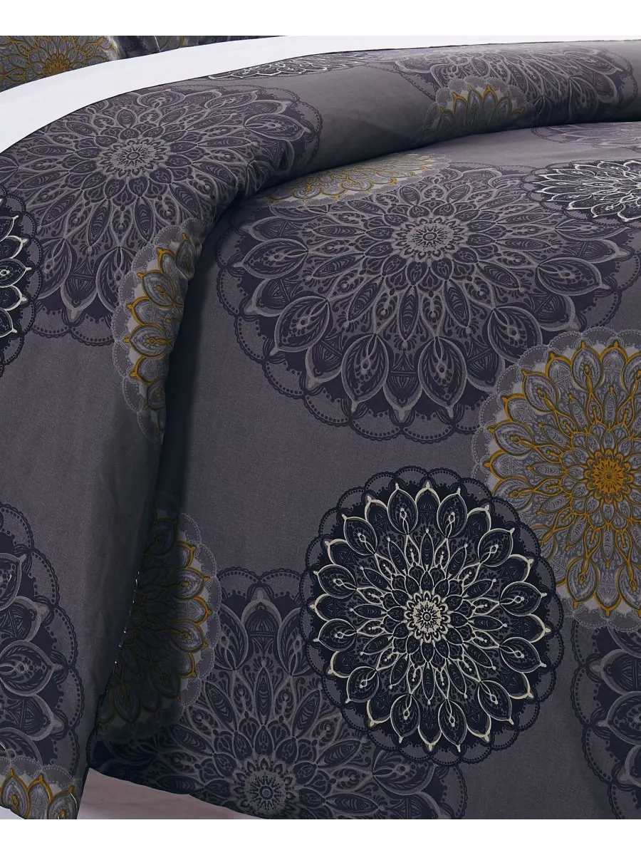 Комплект постельного белья Midnight Floral из 3 предметов, размер Full/Queen Southshore Fine Linens — изображение 4 из 5