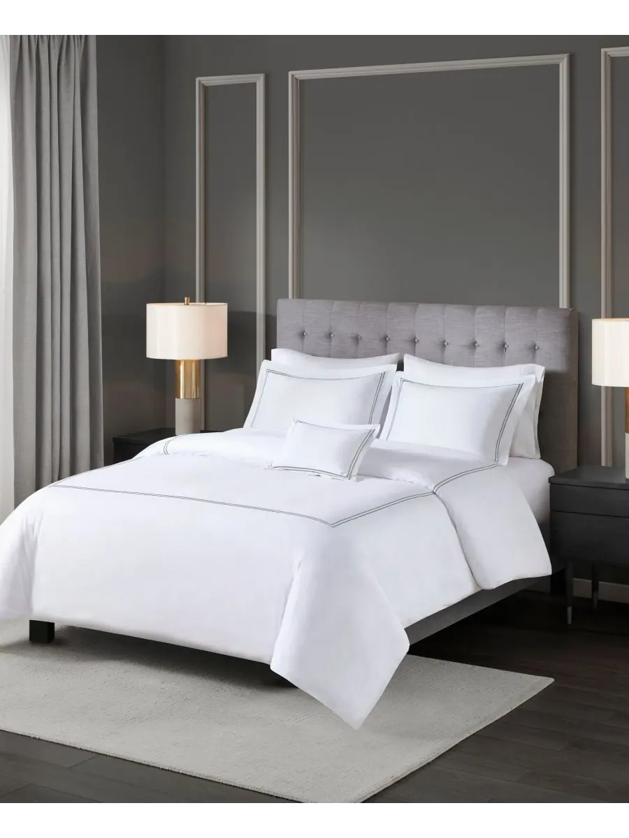 Комплект постельного белья Luxury Collection с вышивкой, 4 предмета, размер Full/Queen Madison Park — изображение 2 из 10