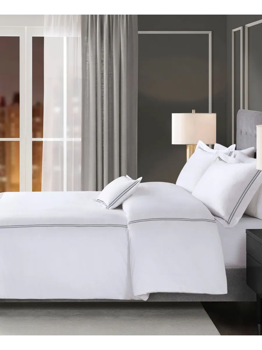 Комплект постельного белья Luxury Collection с вышивкой, 4 предмета, размер Full/Queen Madison Park — изображение 3 из 10