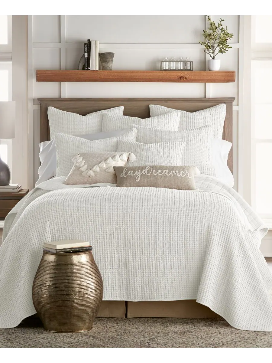 Комплект постельного белья Mills Waffle Textured из 3 предметов, размер King/California King Levtex
