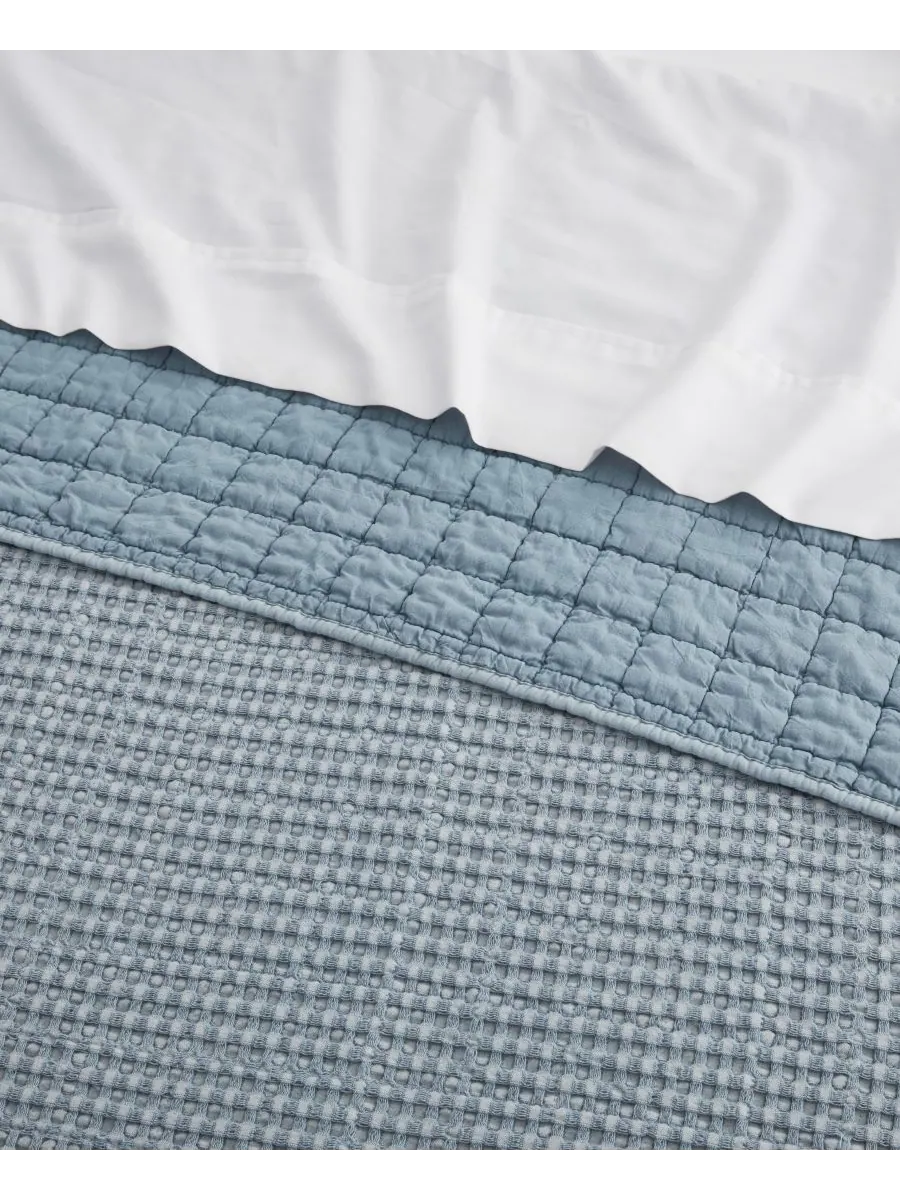 Комплект постельного белья Mills Waffle Textured из 3 предметов, размер King/California King Levtex — изображение 5 из 5