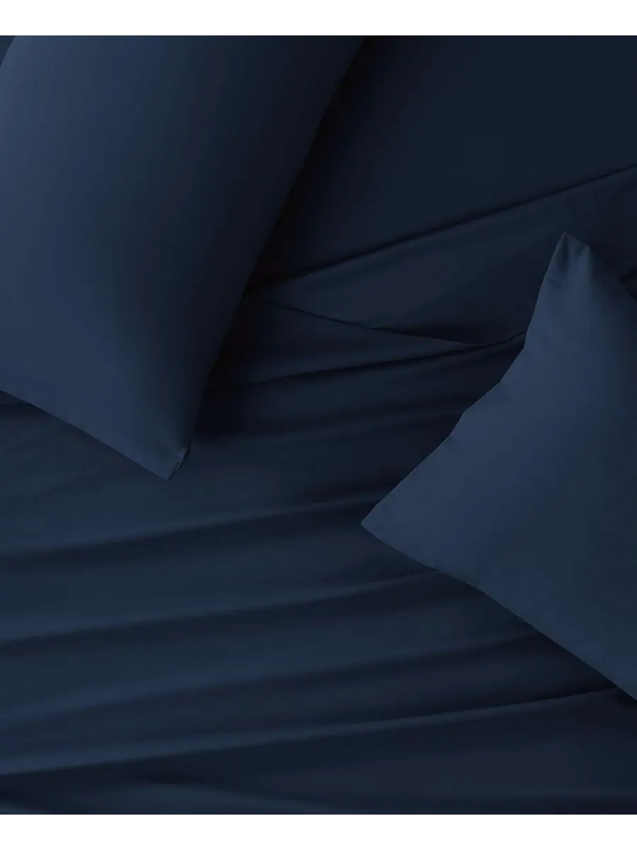 Комплект постельного белья из 3 предметов на каждый день, размер Twin XL Truly Soft — изображение 4 из 4, синий