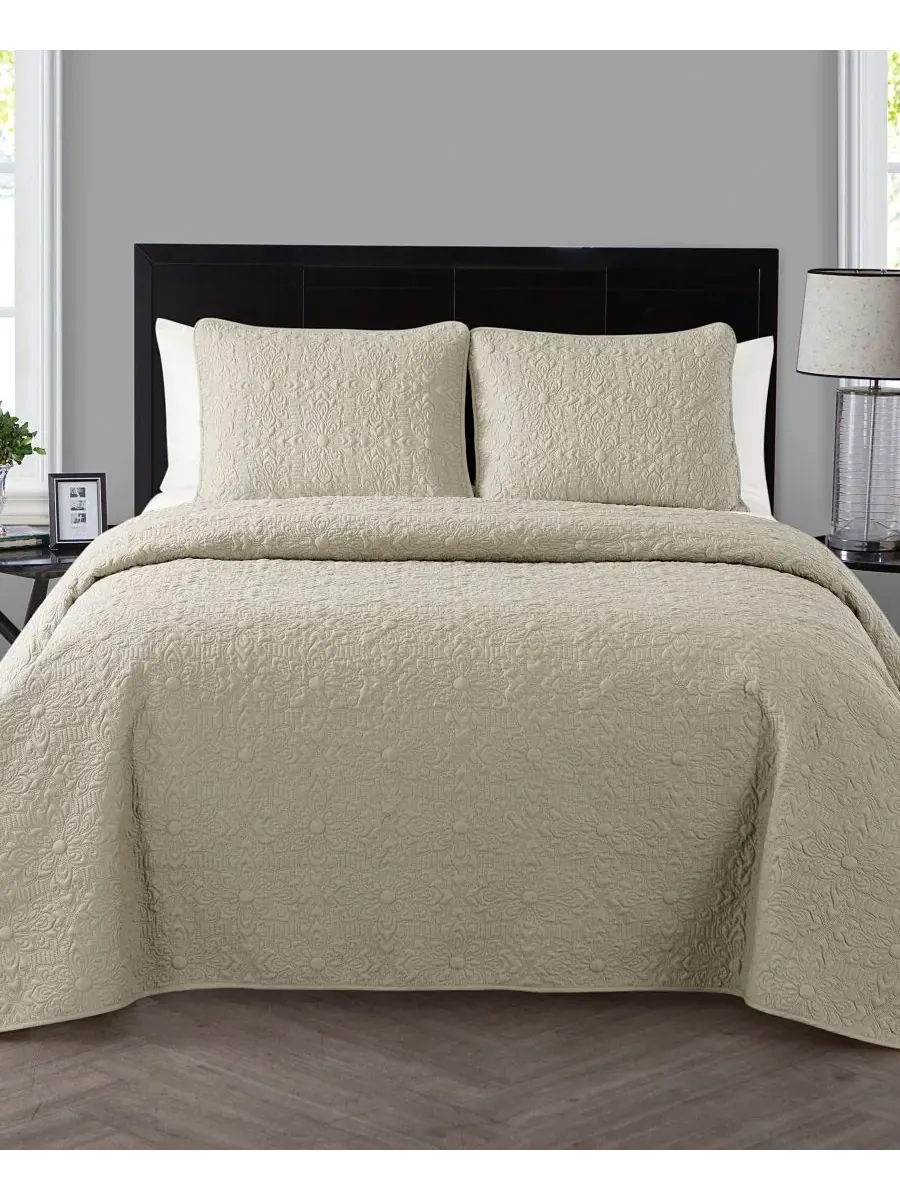 Комплект постельного белья Caroline Embossed из 3 предметов, размер Full/Queen Vcny Home