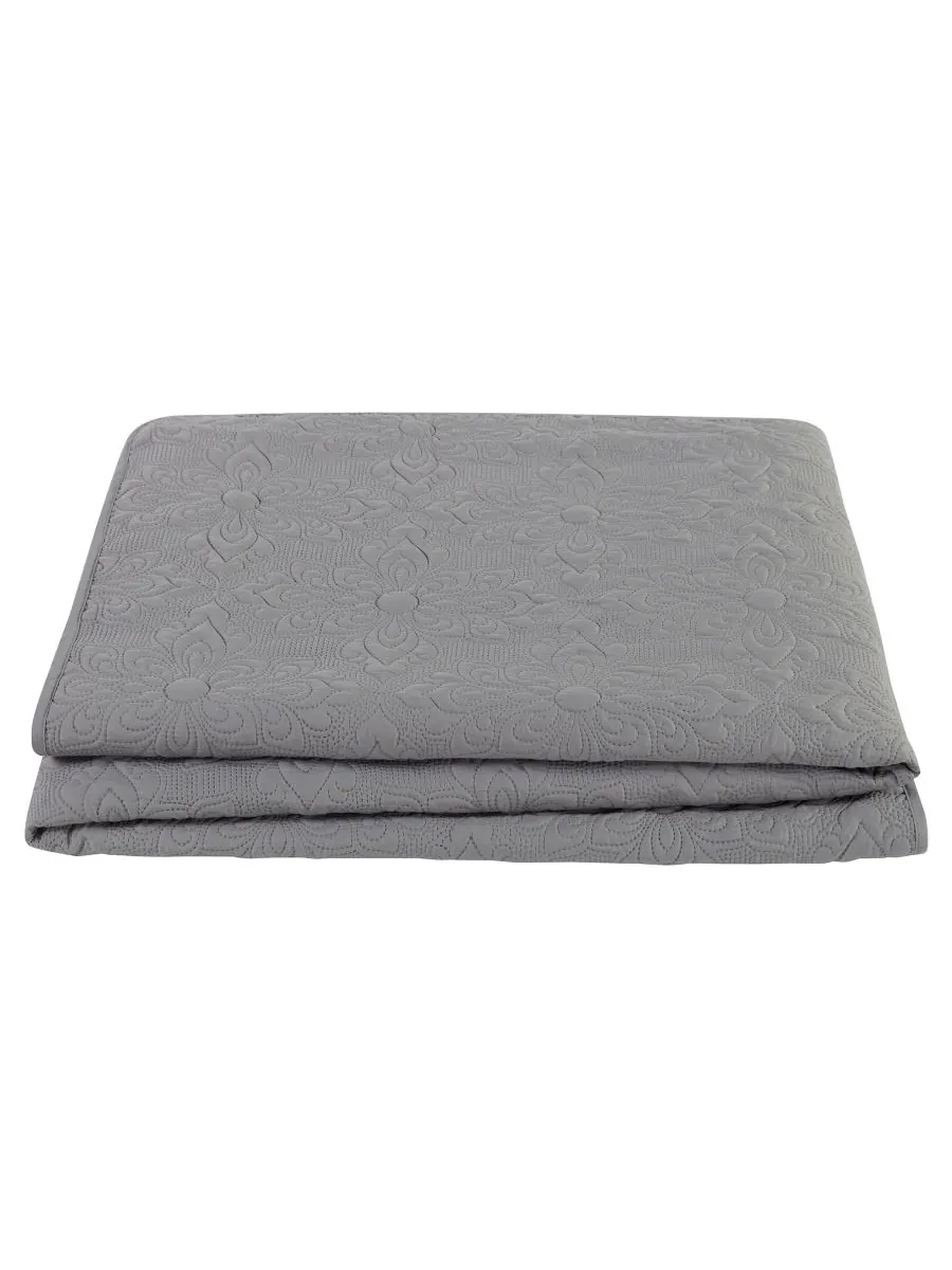 Комплект постельного белья caroline embossed из 3 предметов, размер full/queen VCNY Home — изображение 3 из 5, серый