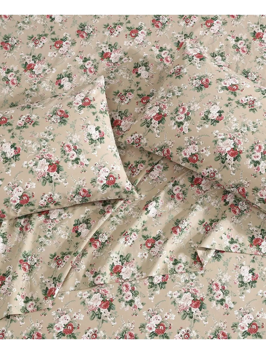 Комплект постельного белья из хлопкового перкаля, 4 предмета, размер King Laura Ashley, цвет — изображение 2 из 10