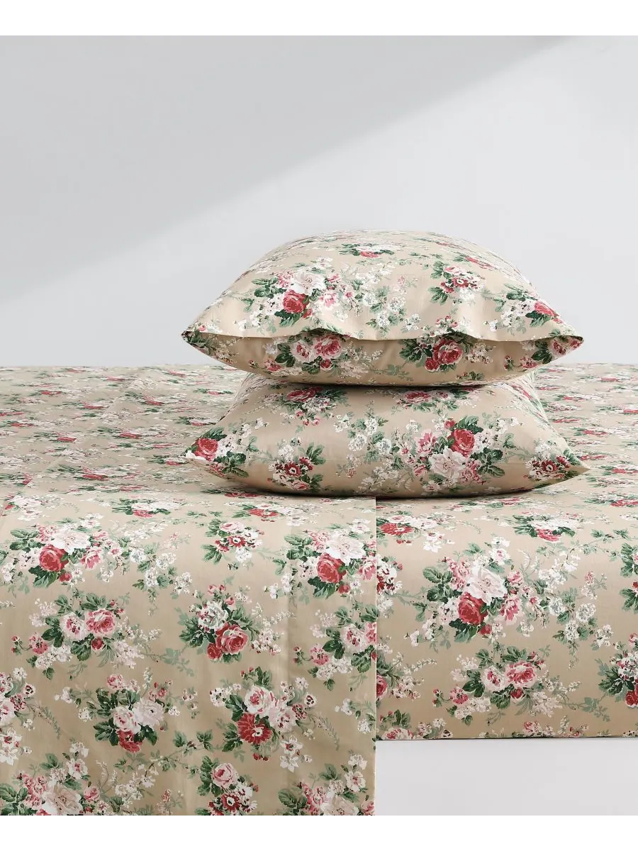 Комплект постельного белья из хлопкового перкаля, 4 предмета, размер King Laura Ashley, цвет — изображение 5 из 10