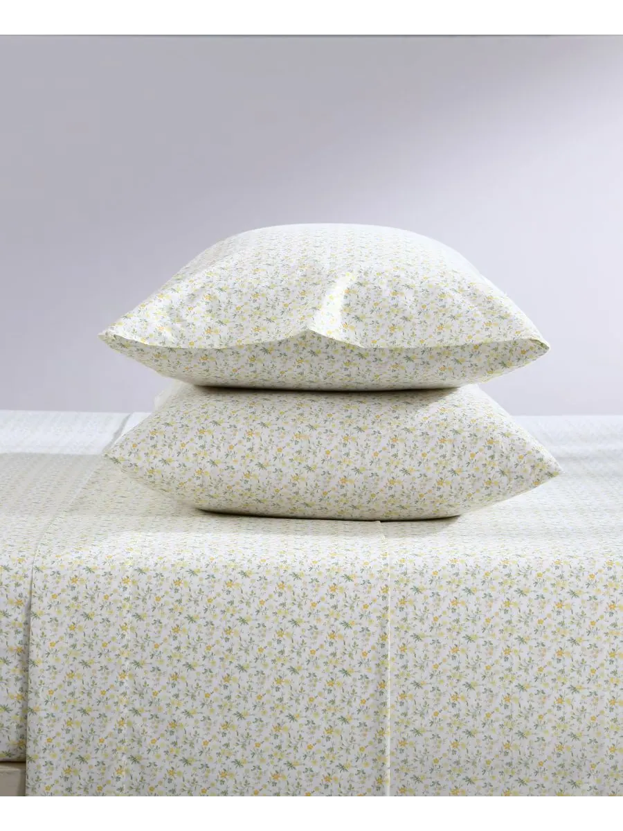 Комплект постельного белья из хлопкового перкаля, 4 предмета, размер King Laura Ashley, цвет evie — изображение 5 из 10