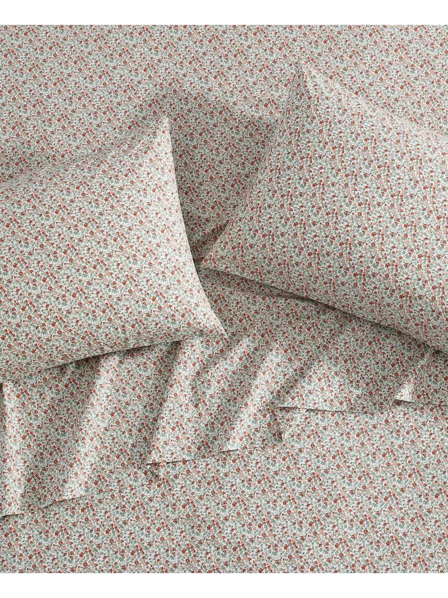 Комплект постельного белья из хлопкового перкаля, 4 предмета, размер King Laura Ashley, цвет emogene — изображение 5 из 10