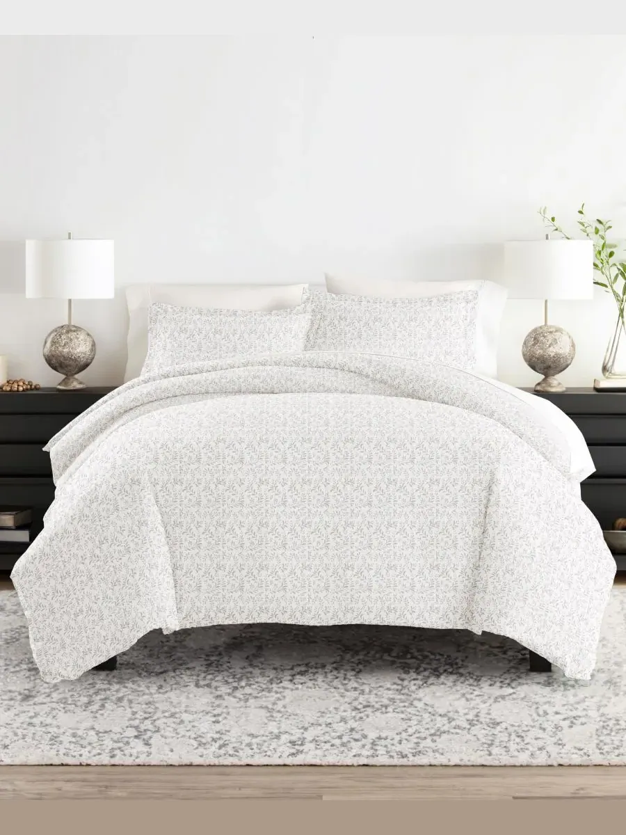 Комплект постельного белья Tranquil Sleep с узором, 3 предмета, размер King/California King Ienjoy