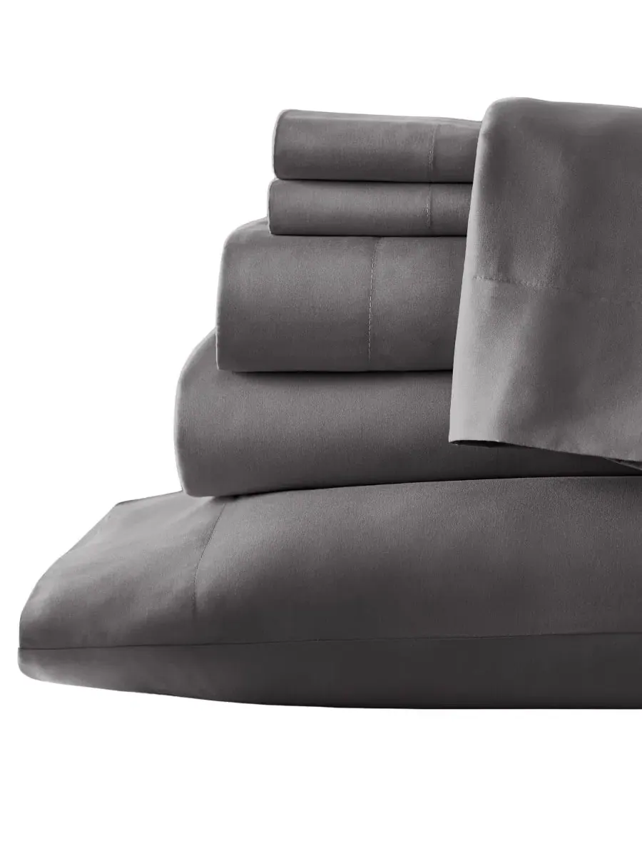 Комплект постельного белья из микрофибры, 6 предметов, King, No-Slip Southshore Fine Linens