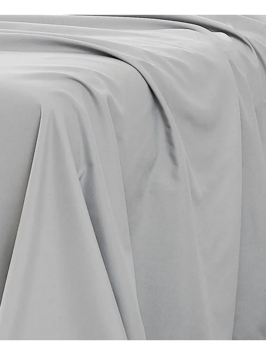 Комплект постельного белья из микрофибры, 4 предмета, Twin Southshore Fine Linens — изображение 4 из 5, светлый серый