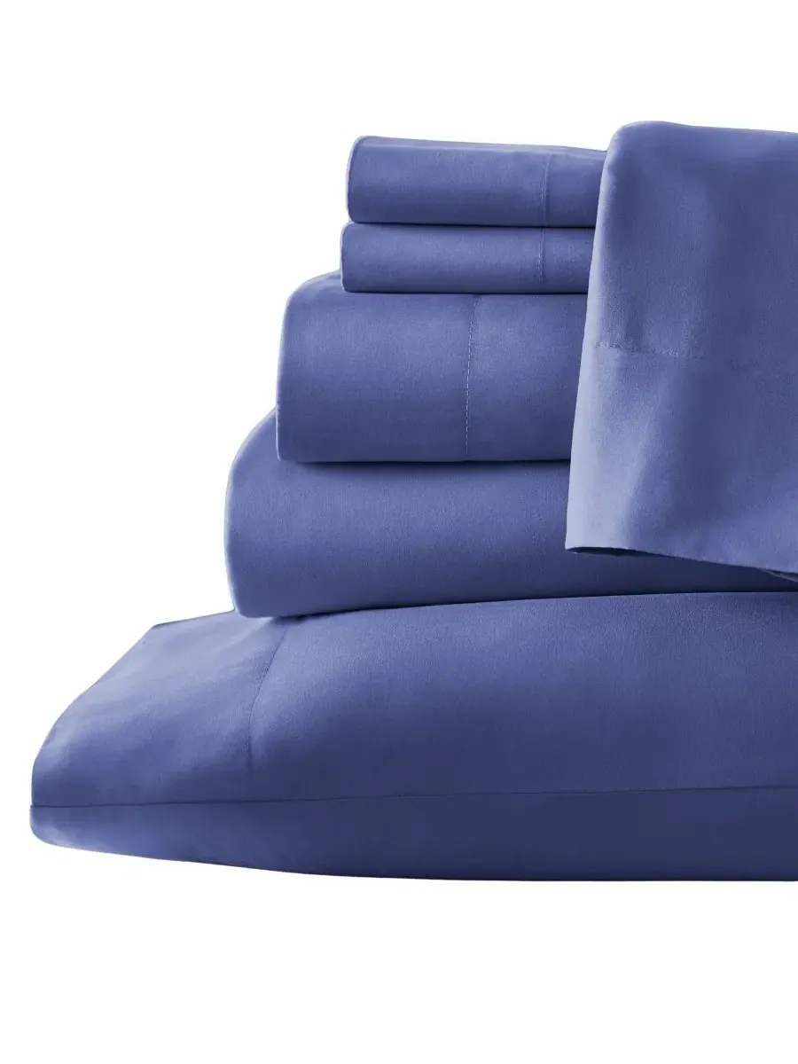 Комплект постельного белья из микрофибры, 4 предмета, Twin, No-Slip Ultra Soft Southshore Fine