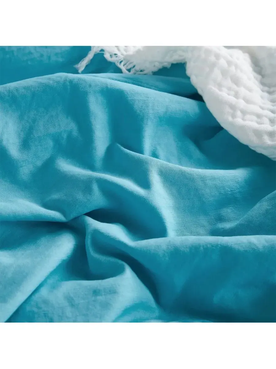 Комплект стеганого одеяла с пододеяльником Loft Coma Inducer — изображение 4 из 4, голубой