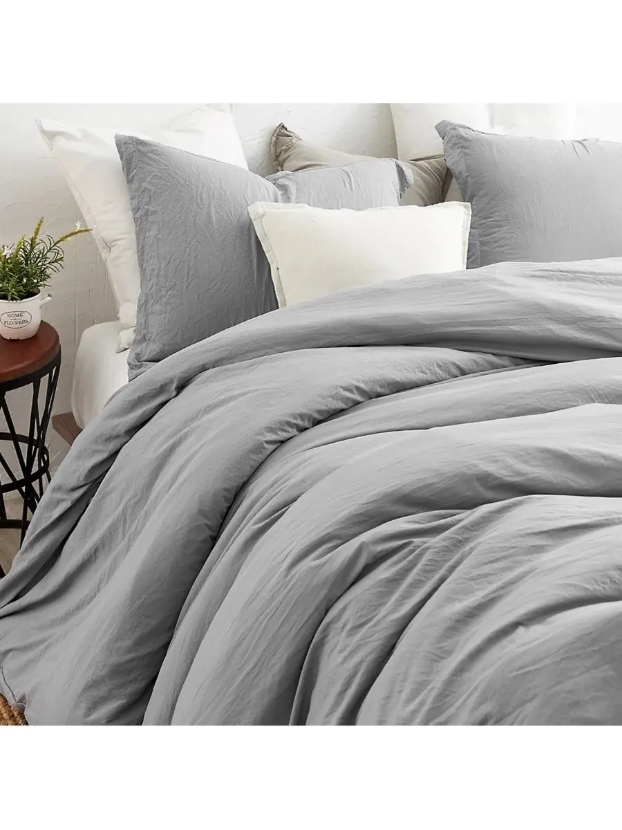 Комплект стеганого одеяла с пододеяльником Loft Coma Inducer Coma Inducer — изображение 3 из 4, серебристый металлик