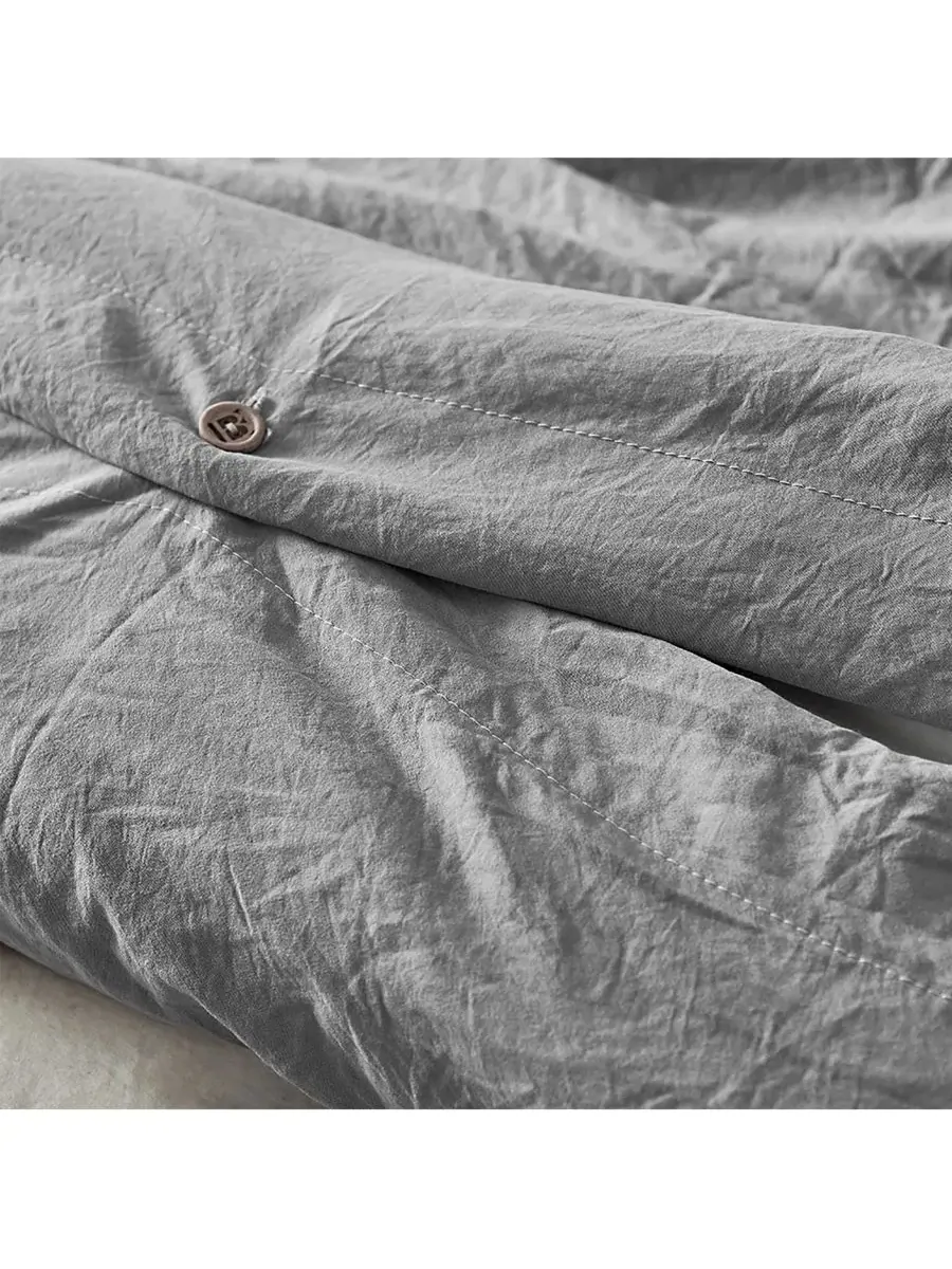 Комплект стеганого одеяла с пододеяльником Loft Coma Inducer Coma Inducer — изображение 4 из 4, серебристый металлик