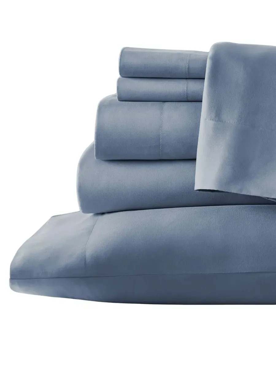 Комплект постельного белья из микрофибры, 6 предметов, California King Southshore Fine Linens