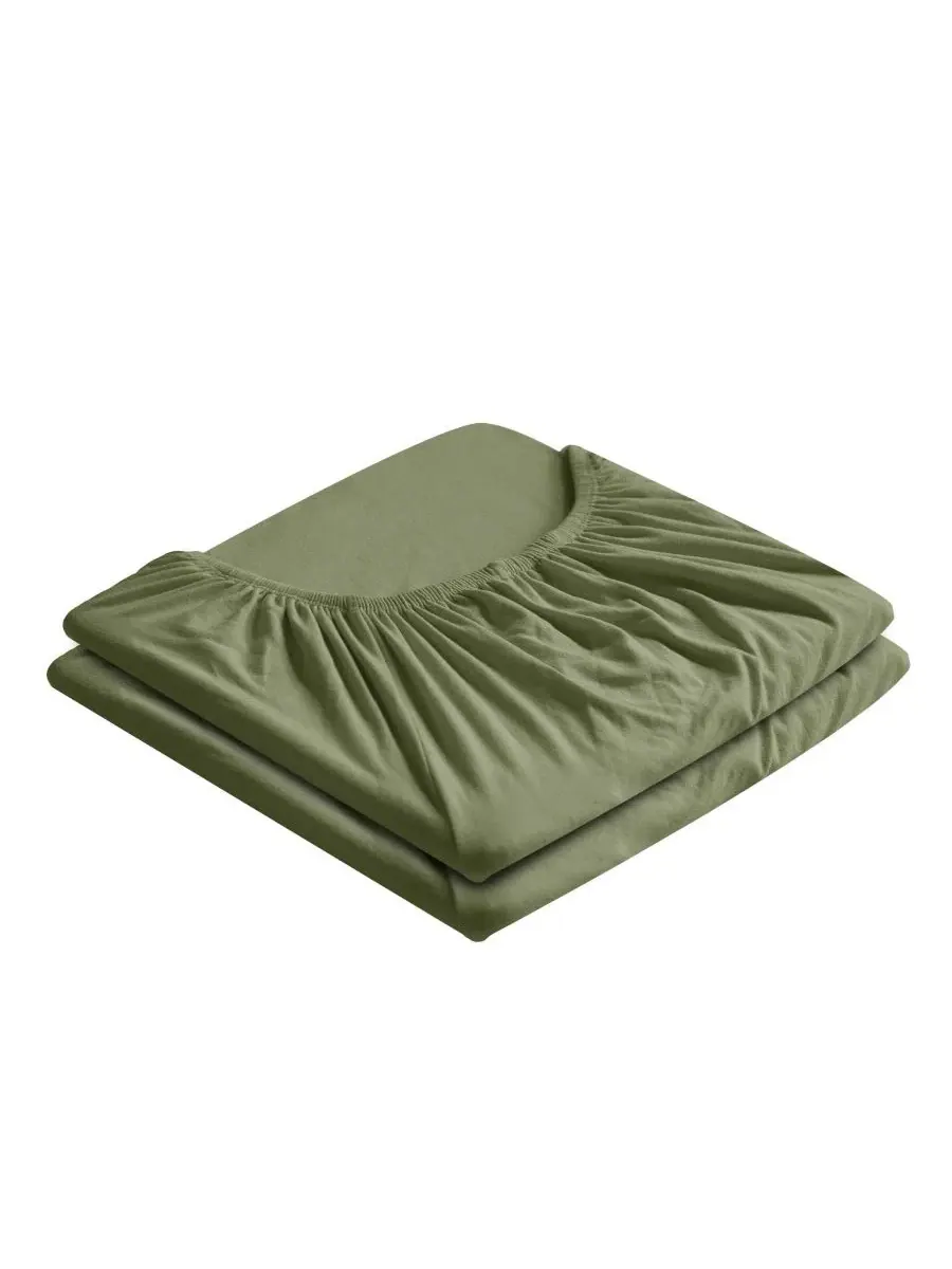 Набор простыней на резинке, 2 шт., с глубоким карманом 53 см, California King Southshore Fine Linens