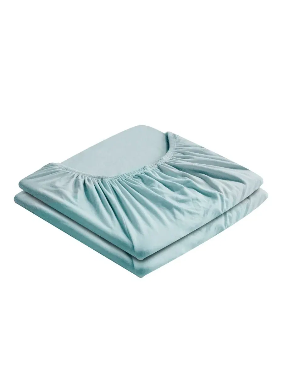 Простыня на резинке с глубоким карманом 21 дюйм, 2 шт., California King Southshore Fine Linens