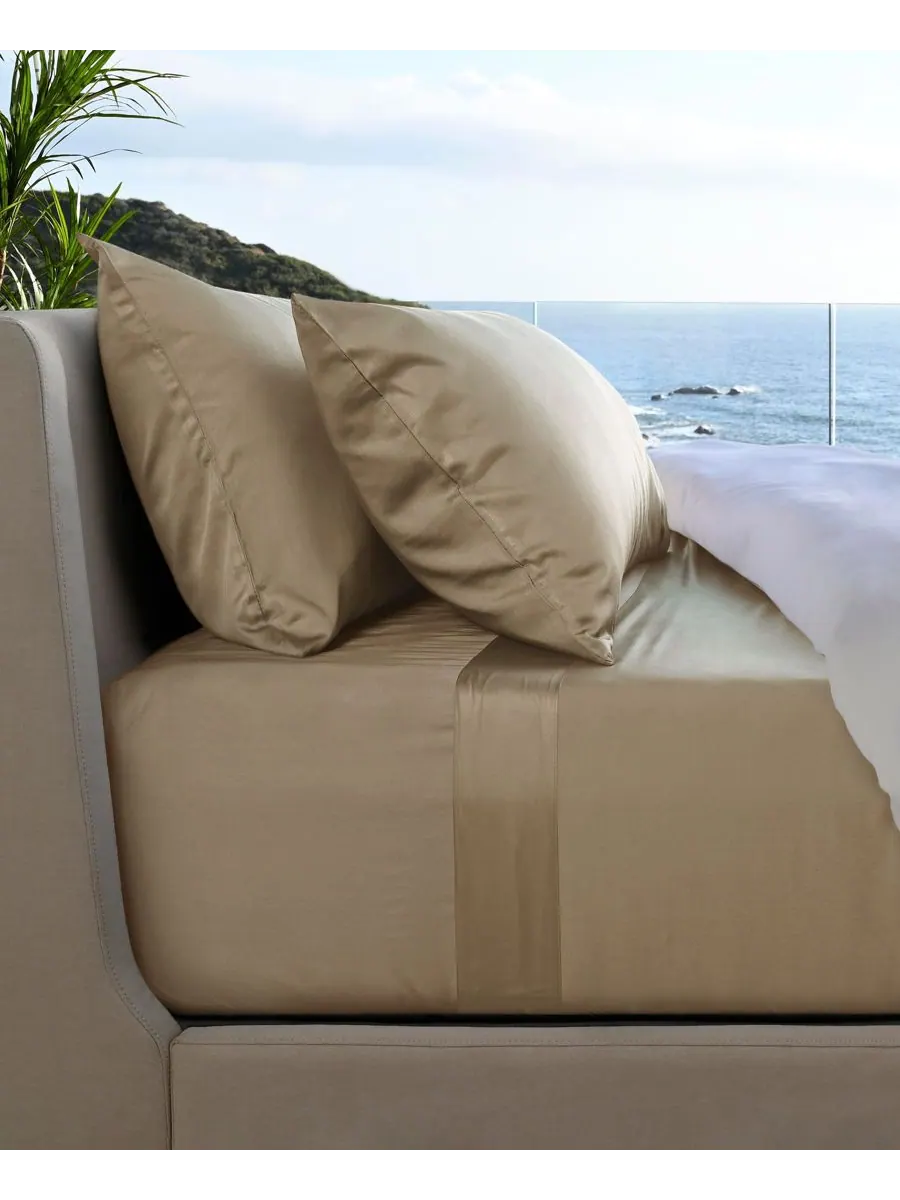 Комплект постельного белья Resort Sateen из терморегулирующей вискозы, 4 предмета Cariloha