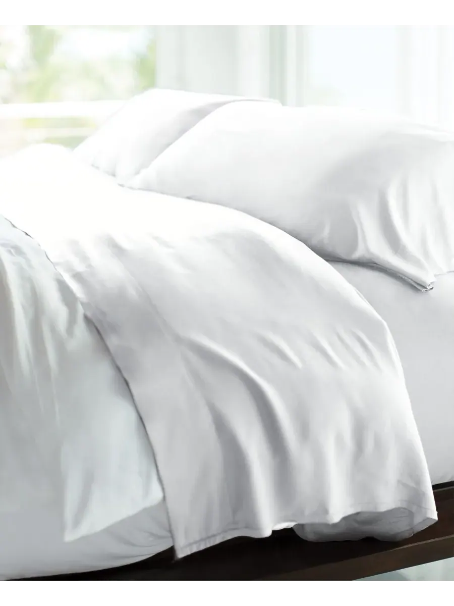 Комплект постельного белья Resort Sateen из терморегулирующей вискозы, 4 предмета Cariloha