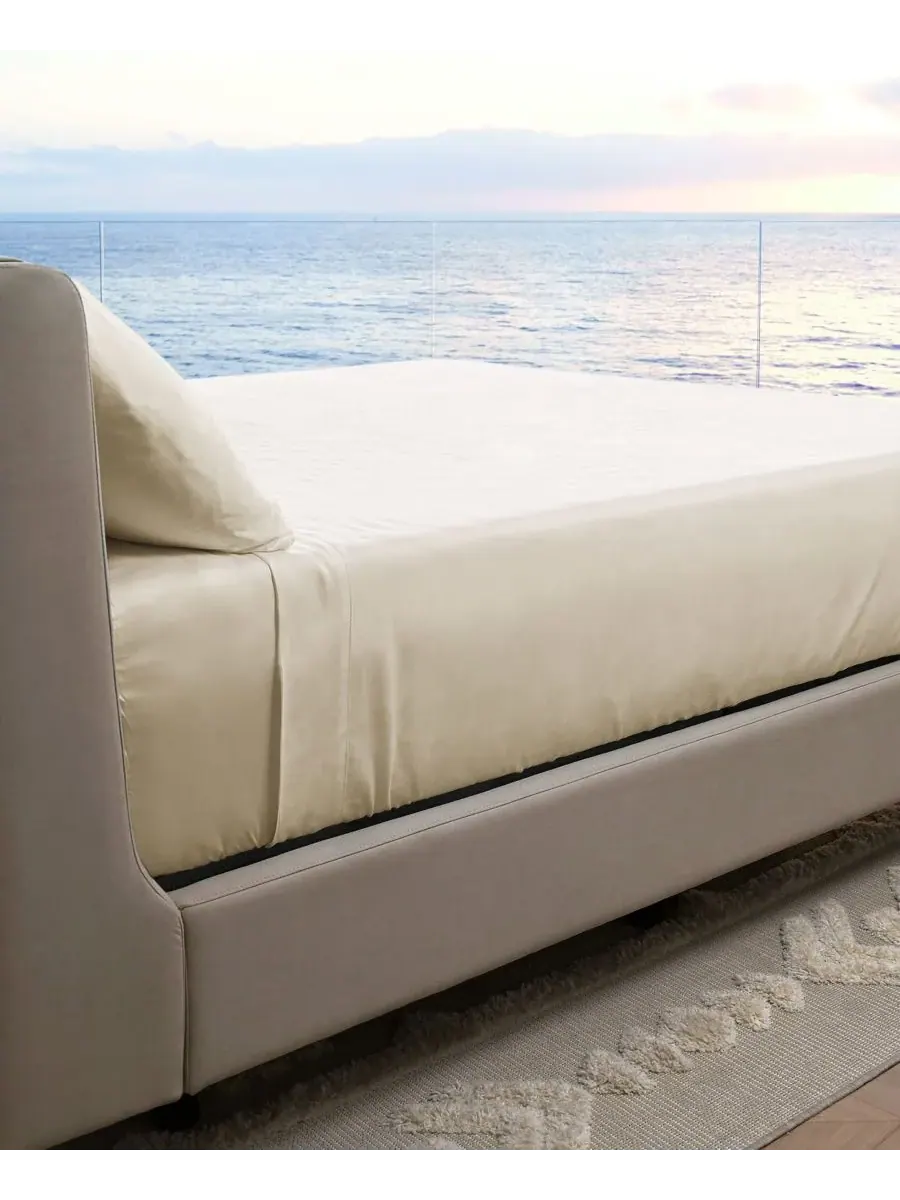 Комплект постельного белья Resort Sateen из терморегулирующей вискозы, 4 предмета Cariloha — изображение 6 из 8