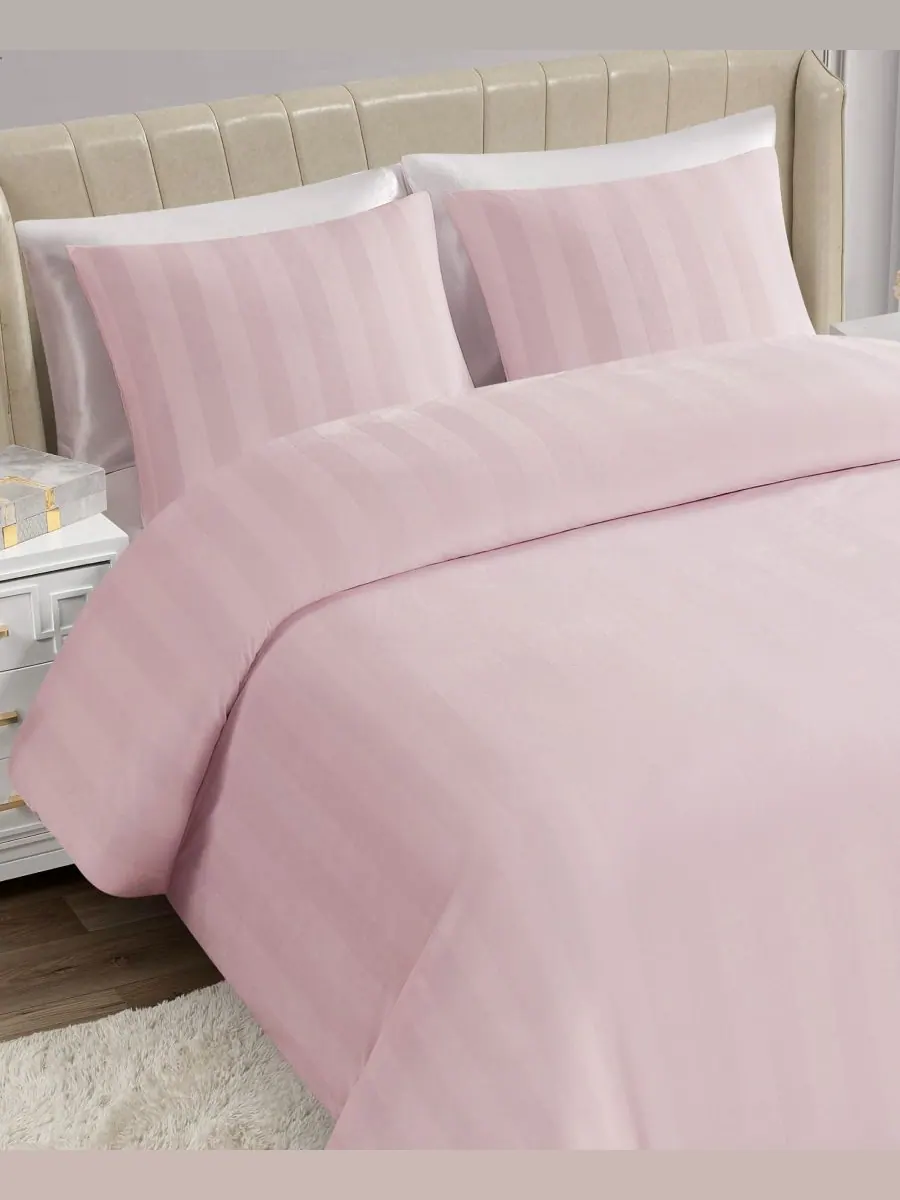Комплект постельного белья Jenny Velour Striped Jacquard, 2 предмета, размер Twin/Twin XL Juicy — изображение 3 из 10