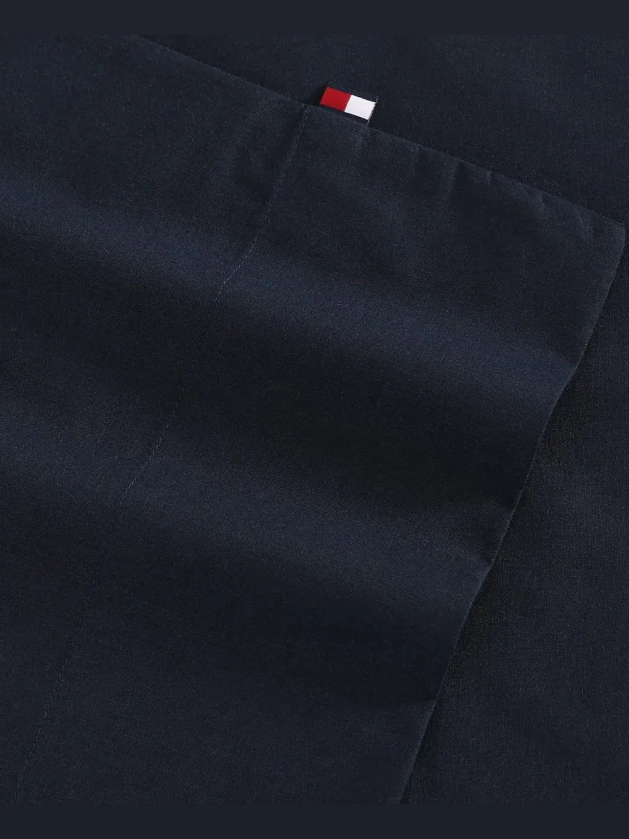 Tommy Hilfiger комплект постельного белья однотонный с охлаждающим эффектом из хлопка плотностью — изображение 3 из 6