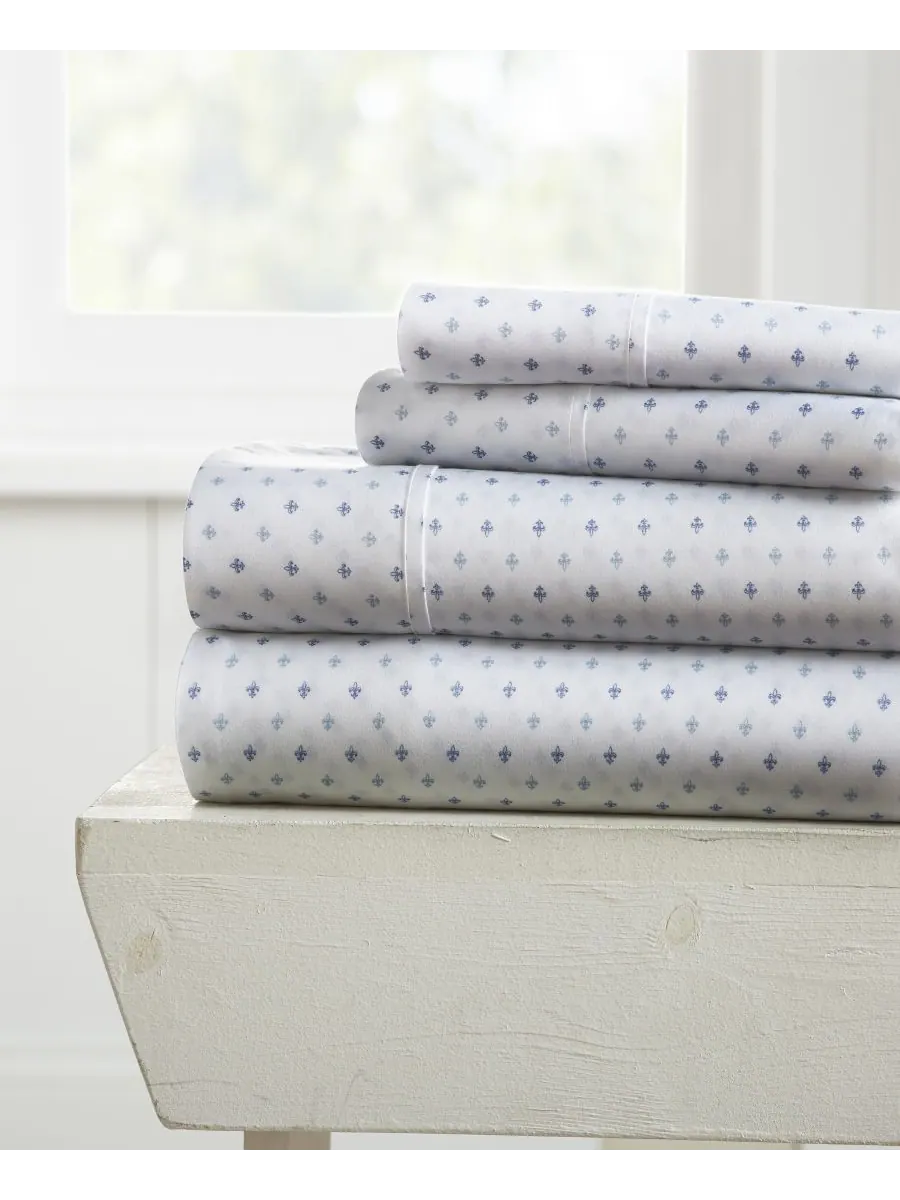 Комплект постельного белья Boho & Beyond Premium Ultra Soft Pattern из 4 предметов, размер King