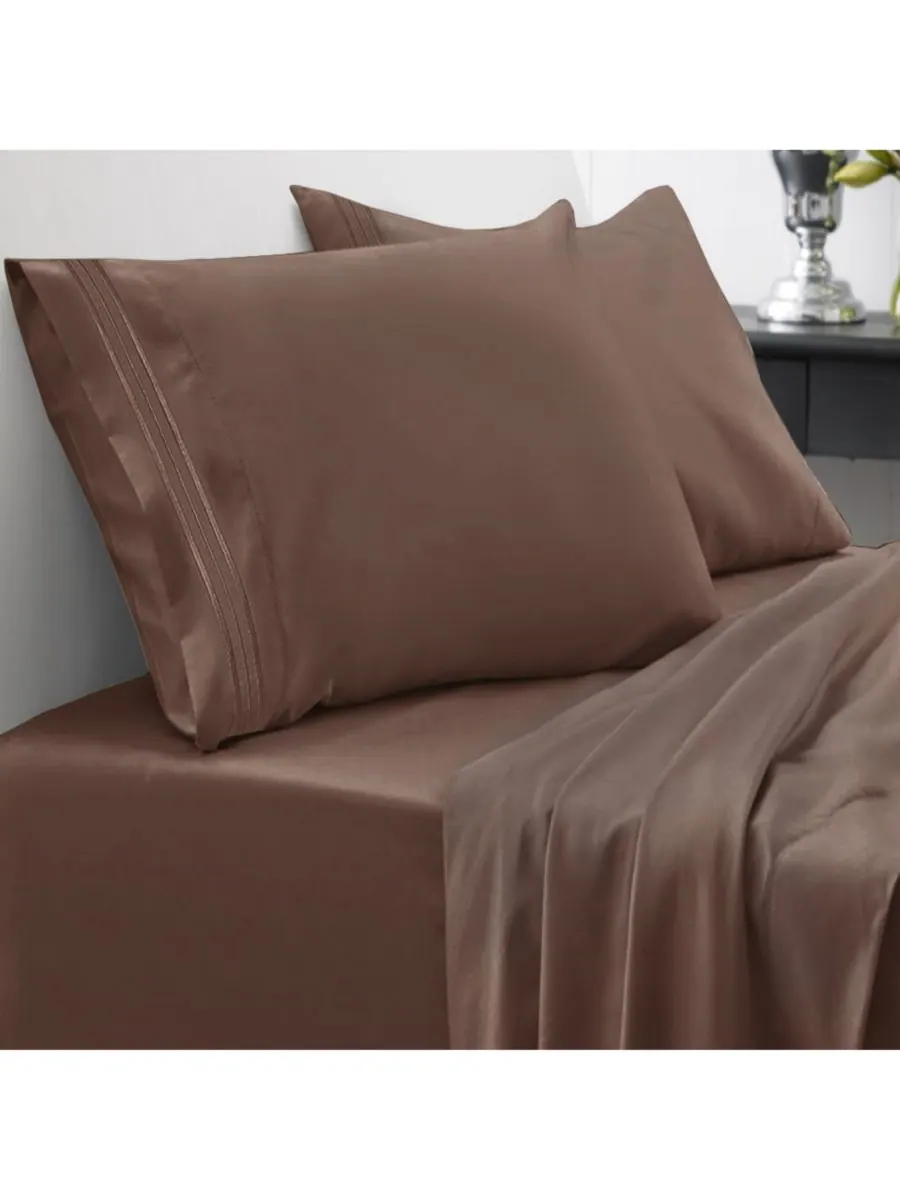 Комплект постельного белья из микрофибры, 3 предмета, размер Twin Sweet Home Collection