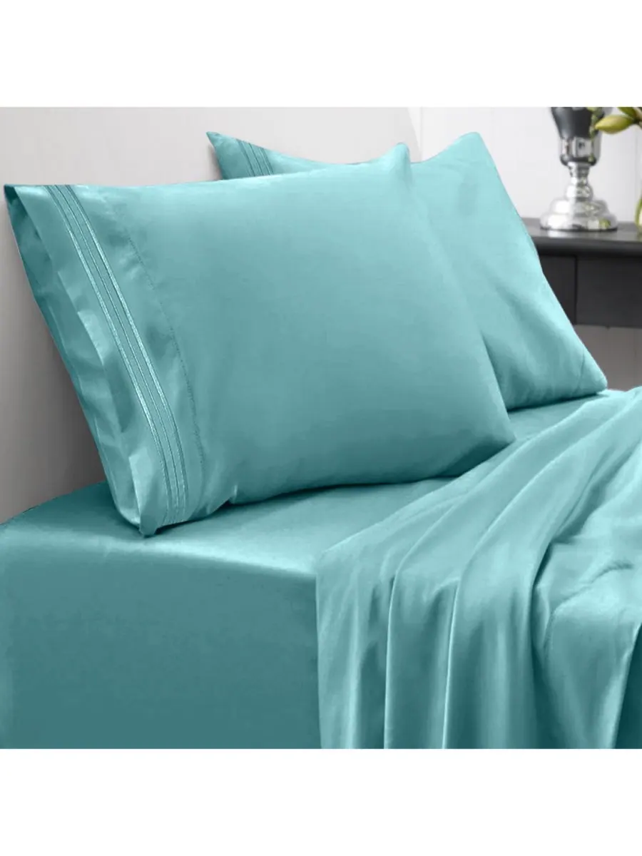 Комплект постельного белья из микрофибры, 3 предмета, размер Twin Sweet Home Collection