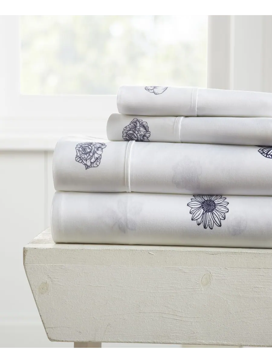 Комплект постельного белья Boho & Beyond Premium Ultra Soft Pattern из 4 предметов, размер