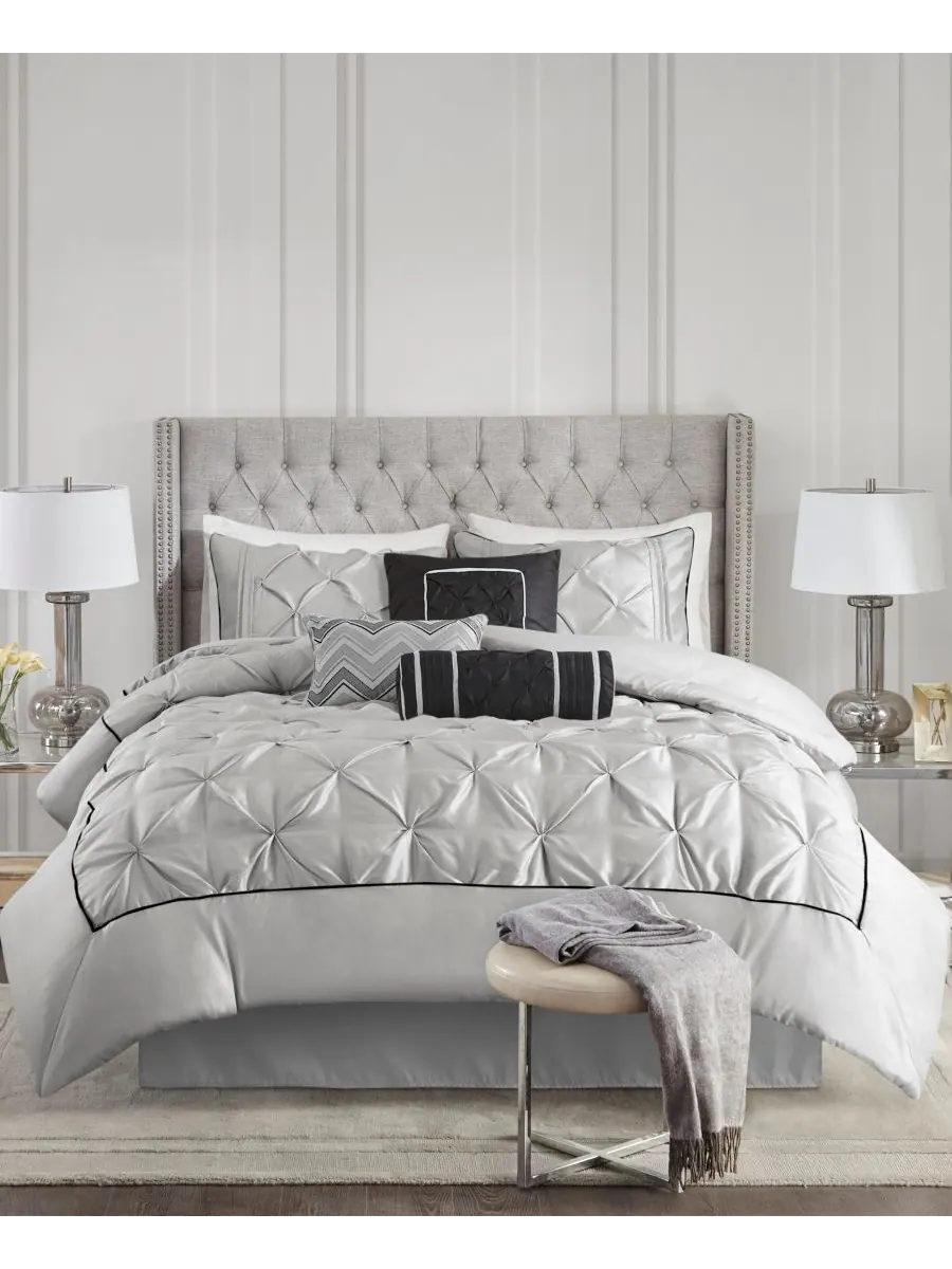 Комплект постельного белья Laurel Tufted из 7 предметов, размер Queen Madison Park