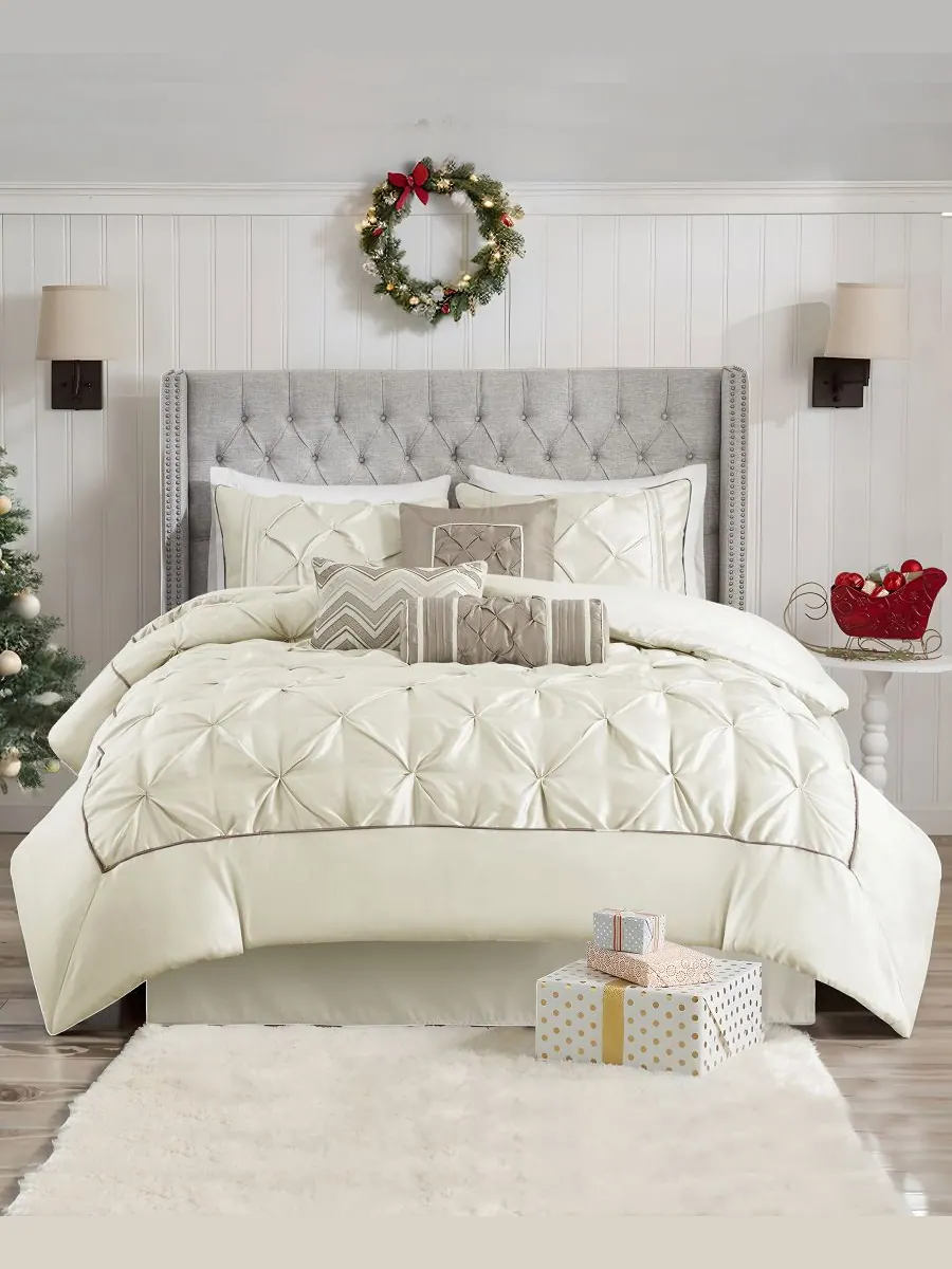 Комплект постельного белья Laurel Tufted из 7 предметов, размер Queen Madison Park