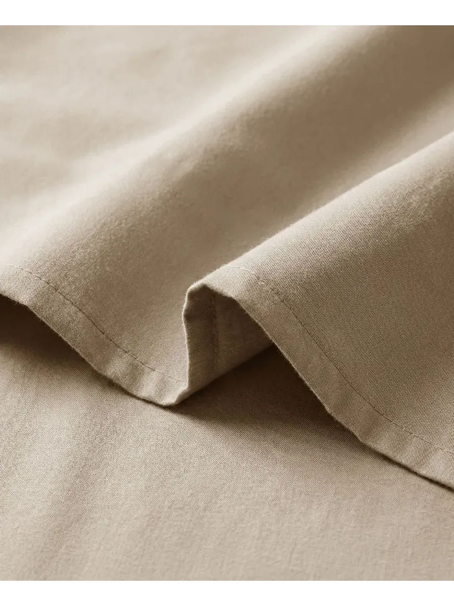 Комплект плоских простыней, 2 шт., Twin Southshore Fine Linens — изображение 5 из 5, тауп