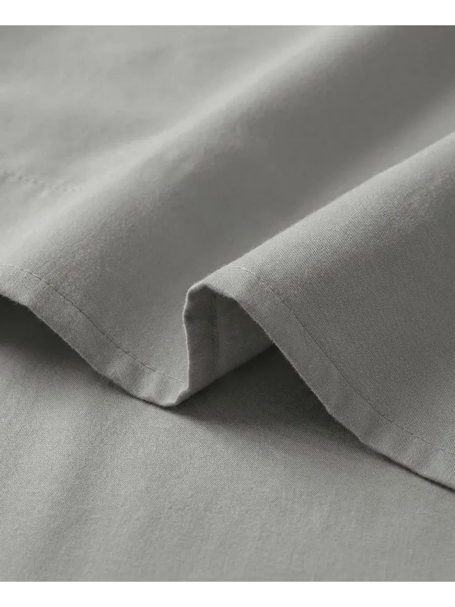 Комплект простыней 2 шт. Twin Southshore Fine Linens — изображение 5 из 5, серый