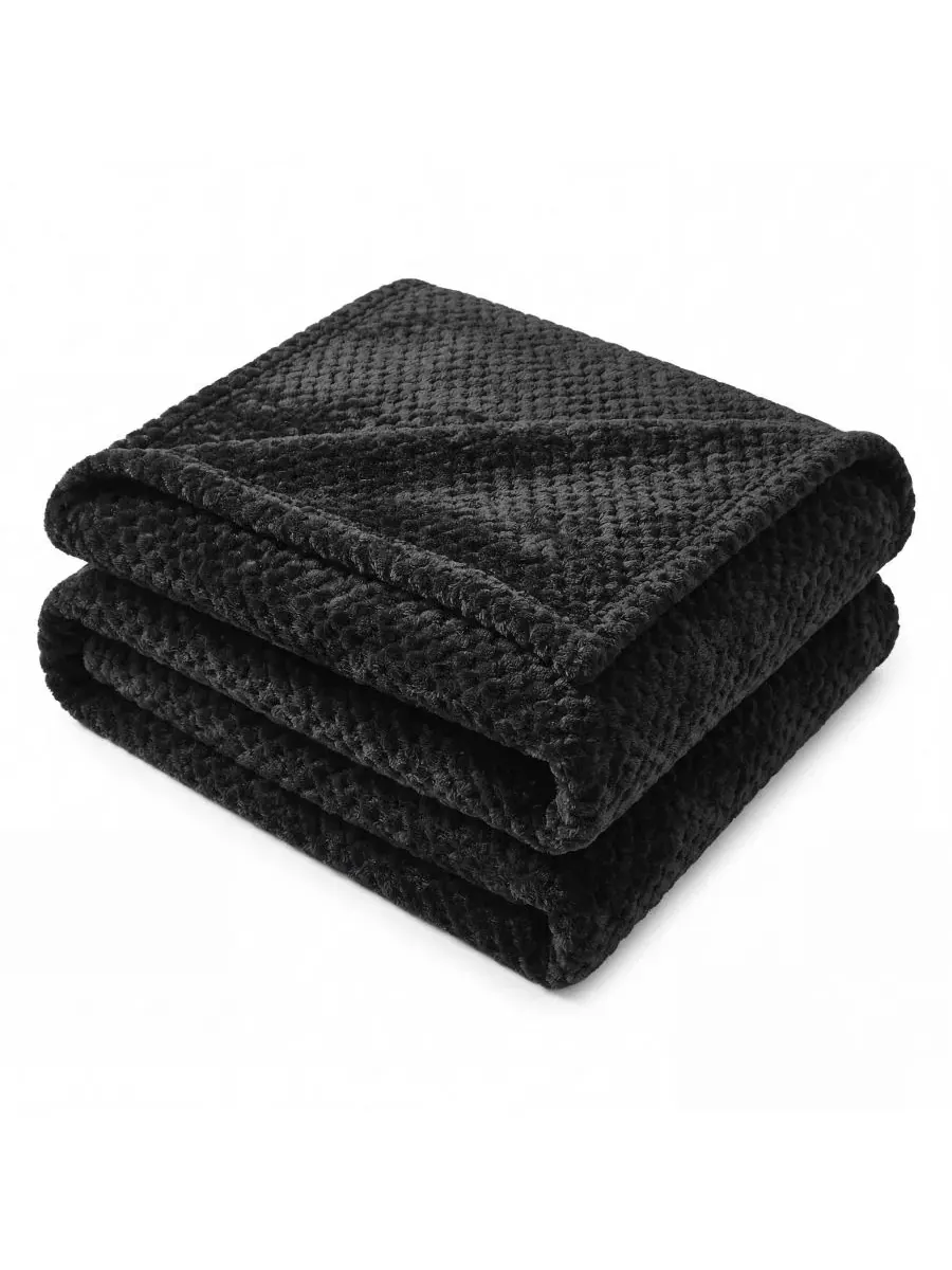 Плед флисовый с эффектом попкорна Lily Classic Pebbled Superior
