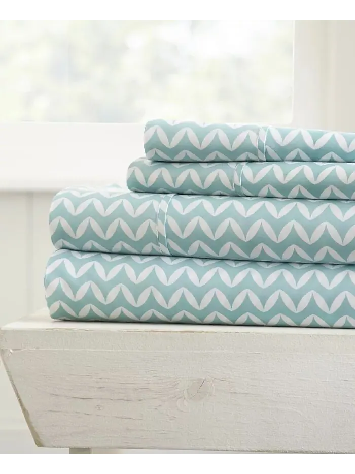 Комплект простыней с ультрамягким узором премиум-класса Farmhouse Chic от Home Collection ienjoy