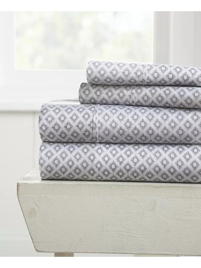 Ансамбль простыней с ультрамягкими узорами Boho & Beyond Premium от Home Collection ienjoy Home