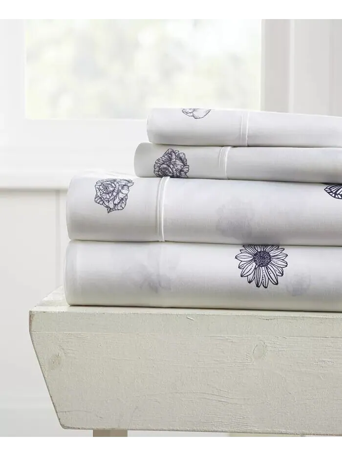 Ансамбль простыней с ультрамягкими узорами премиум-класса Boho & Beyond от Home Collection ienjoy