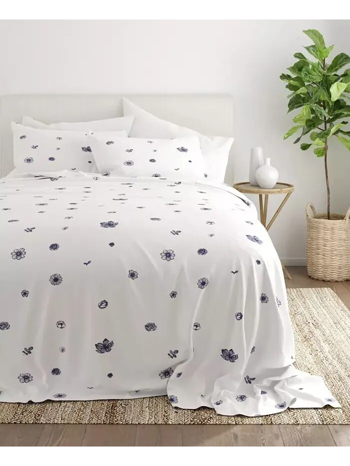 Ансамбль простыней с ультрамягкими узорами премиум-класса Boho & Beyond от Home Collection ienjoy — изображение 6 из 8