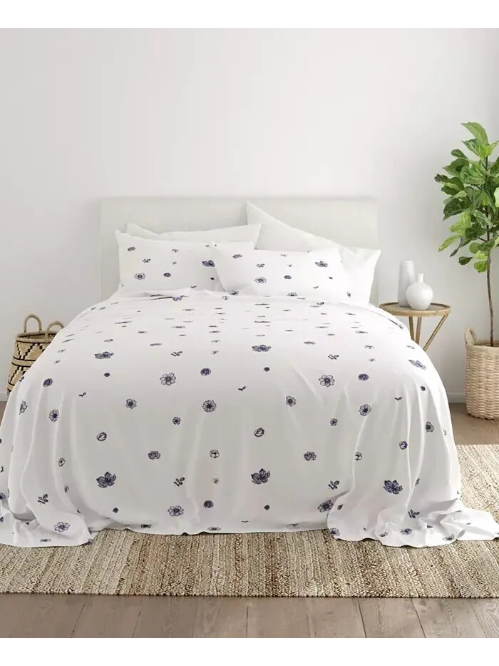 Ансамбль простыней с ультрамягкими узорами премиум-класса Boho & Beyond от Home Collection ienjoy — изображение 7 из 8