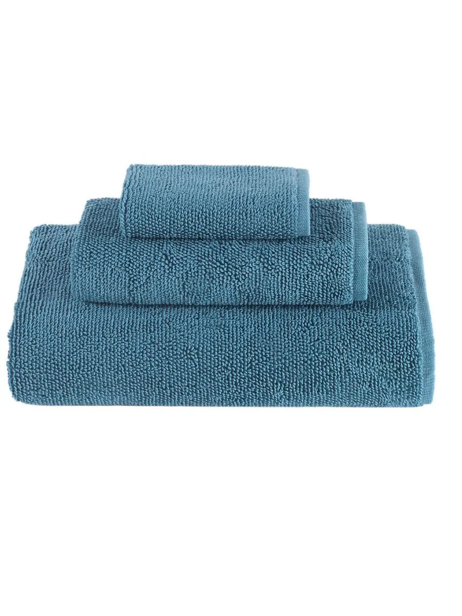 Набор банных полотенец Lerins из турецкого хлопка, 3 предмета TALESMA, Blue, Towel Sets