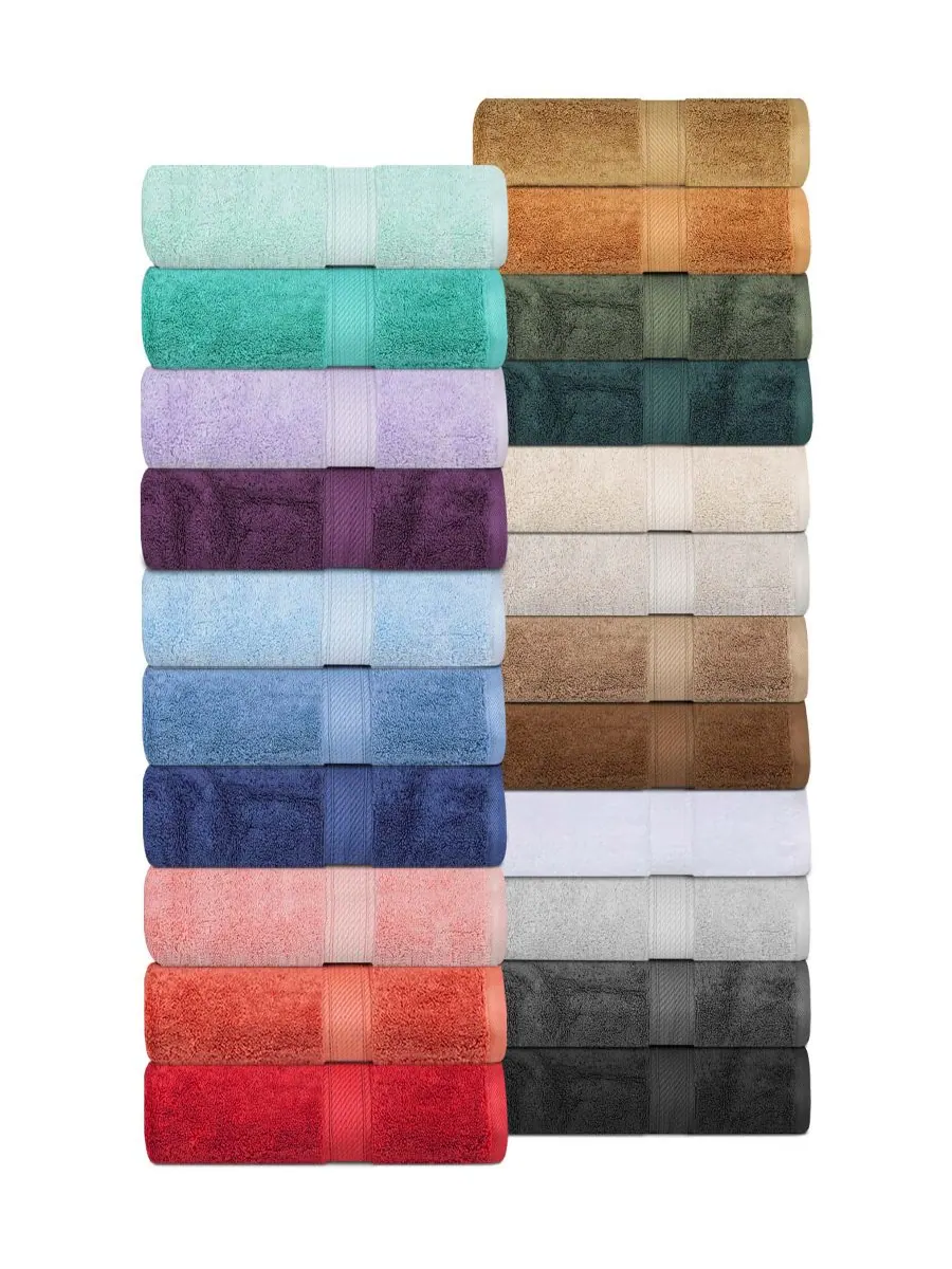 Набор из 4 банных полотенец из египетского хлопка Superior — изображение 9 из 9, бежевый