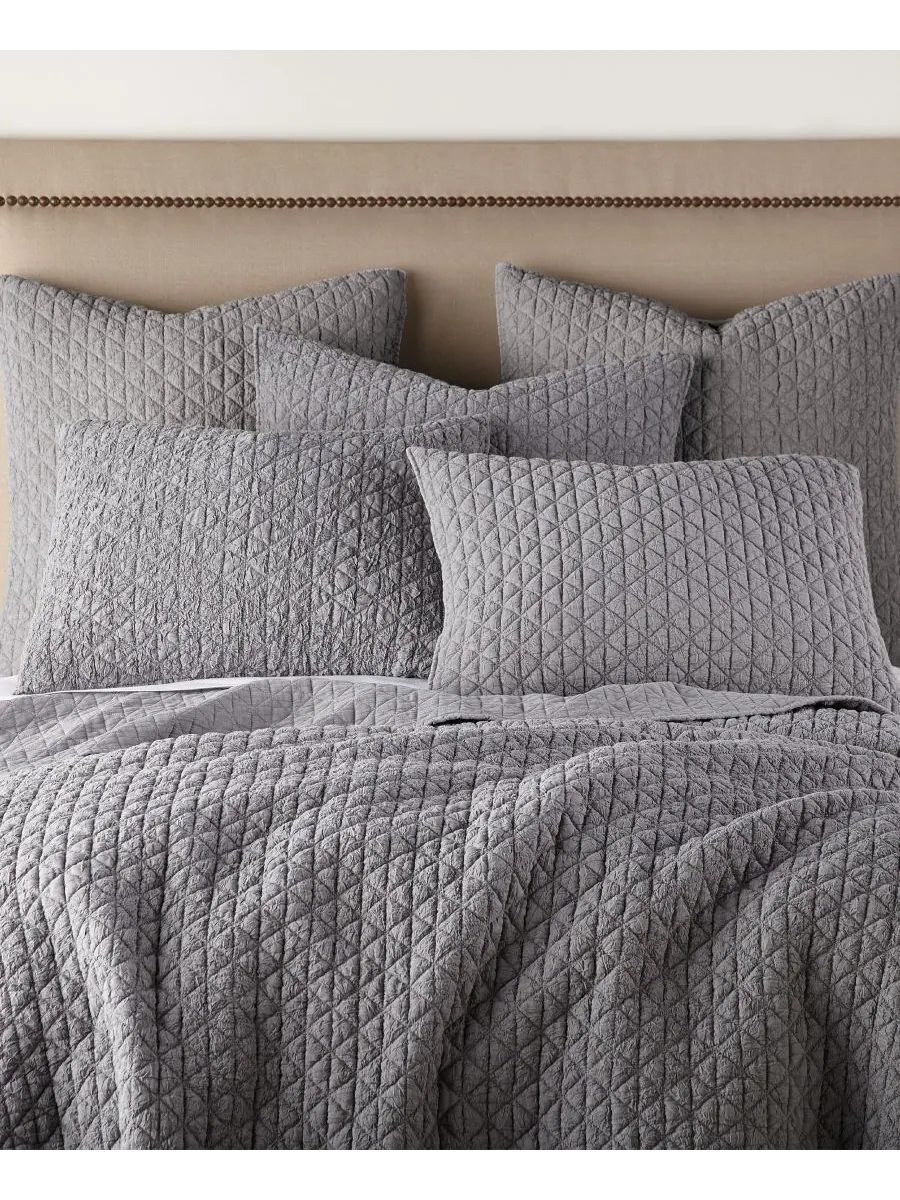 Комплект постельного белья Homthreads Rowan Enzyme Wash, 2 предмета, размер Twin/Twin XL Levtex — изображение 4 из 10, серый