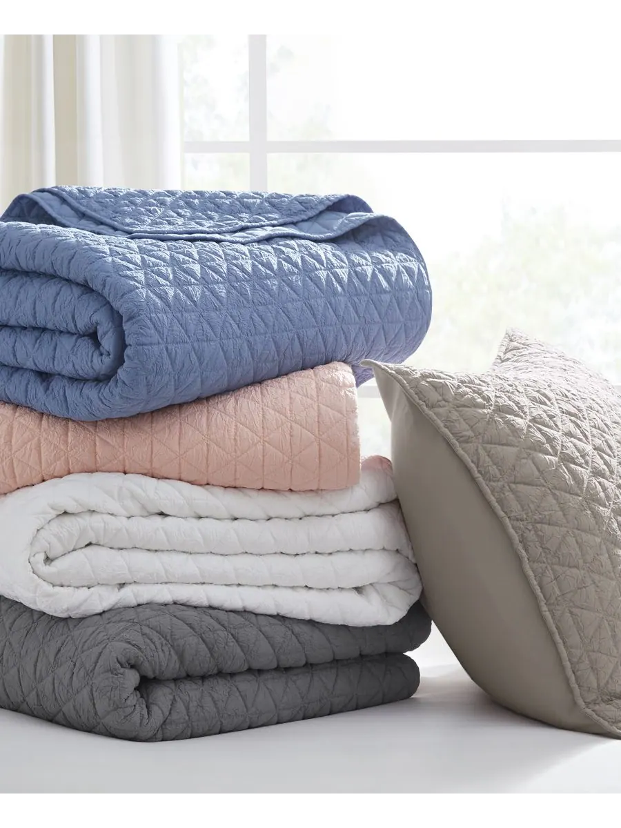 Комплект постельного белья Homthreads Rowan Enzyme Wash, 2 предмета, размер Twin/Twin XL Levtex — изображение 5 из 10, синий